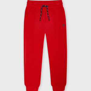 Pantalon Felpa Basico Rojo