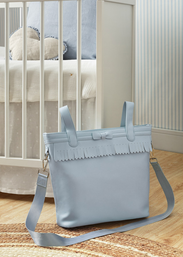 Bolso con accesorios bebé Baby blue | Mayoral ®