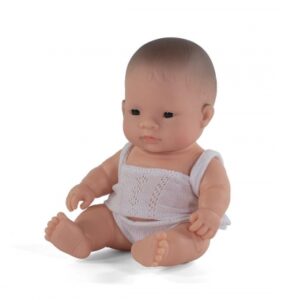 Muñeco bebe asiatico 21cm