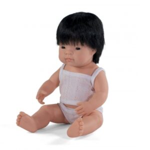 Muñeco bebe asiatico 38cm