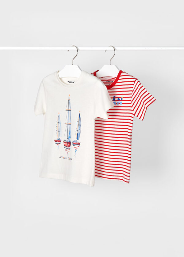 2 camisetas a elegir ECOFRIENDS manga corta niño
