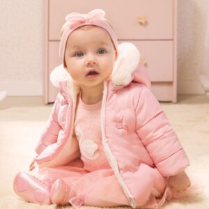 Buzo para bebé niño MAYORAL microfibra estampado rosa baby