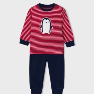 Pijama cálido para bebé Rojo 12-36m