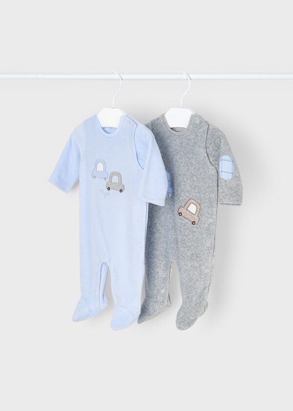 pijamas a elegir entre 2 de punto aterciopelado
