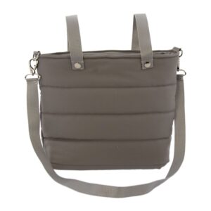 Bolso Rosy Fuentes Negro impermeable Camel