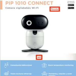 Pip 1010 connect motorola camara vigilabebes wifi