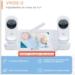 Intercomunicador Pantalla LCD HD 5 SARO en Mundo Bebé