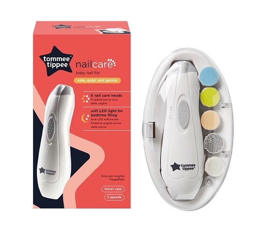 Limador de uñas eléctrico para bebé con estuche - Supermom