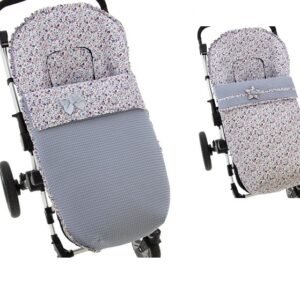 Saco Silla de Paseo Universal Rosy Fuentes- Saco Carrito Bebé - Funda de  silla de paseo - Equipado para ser Ajustado perfectamente 0-azul empolvado  : : Bebé